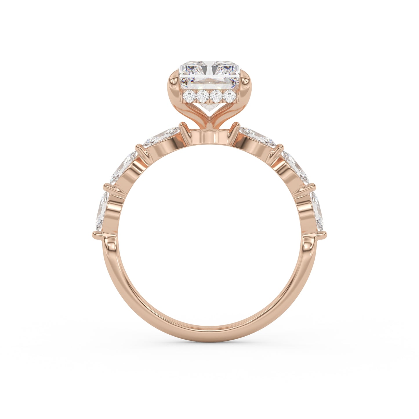 Rose Engagement Ring
