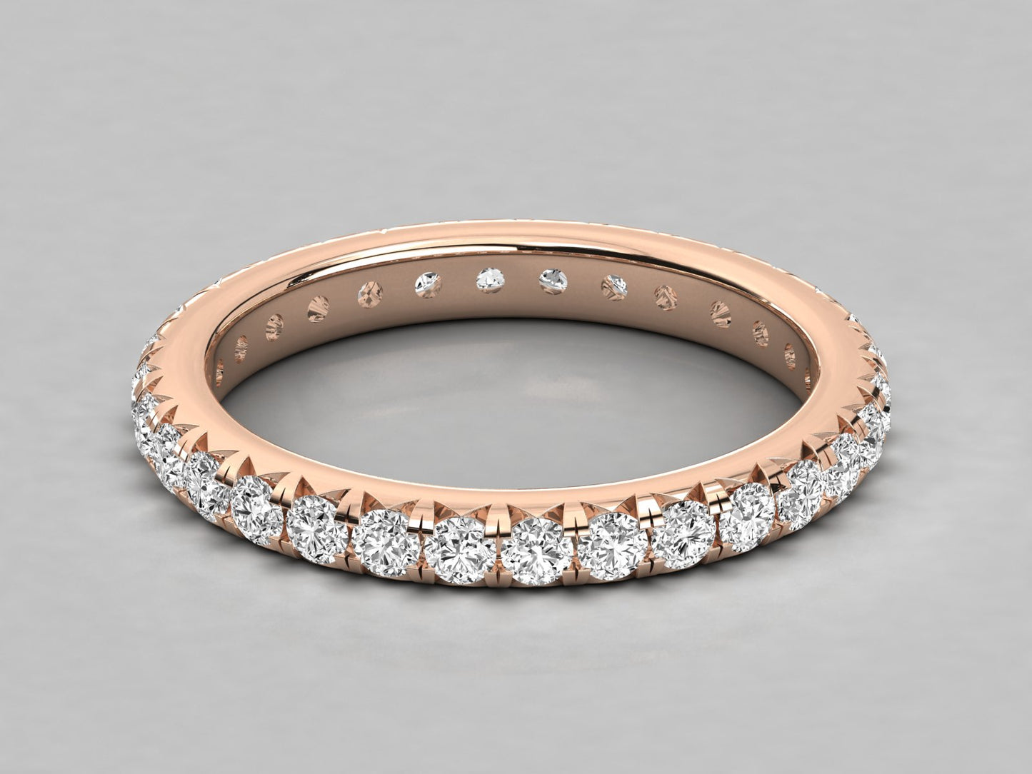 Round Diamond Eternity Ring