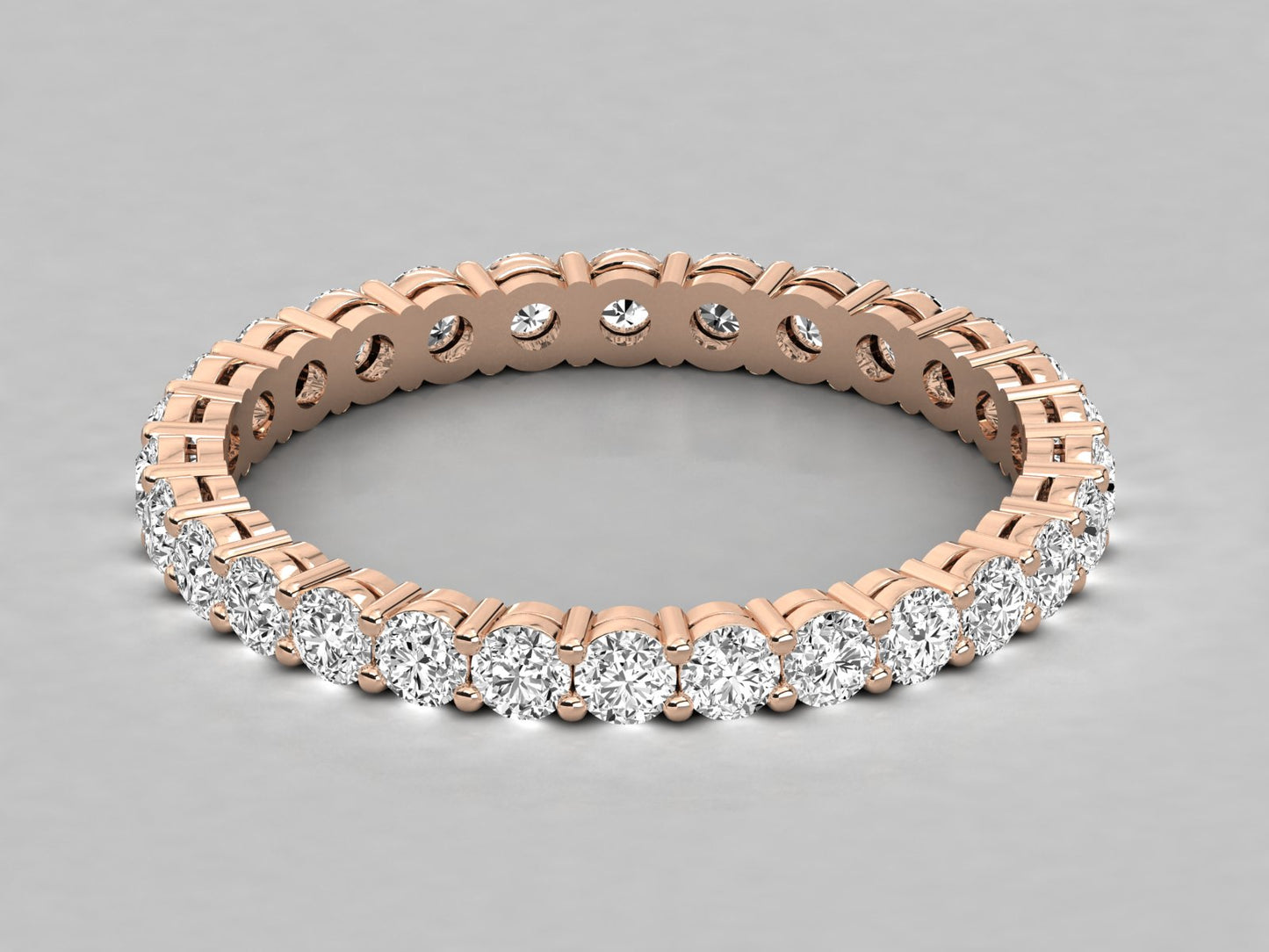 Round Diamond Eternity Ring