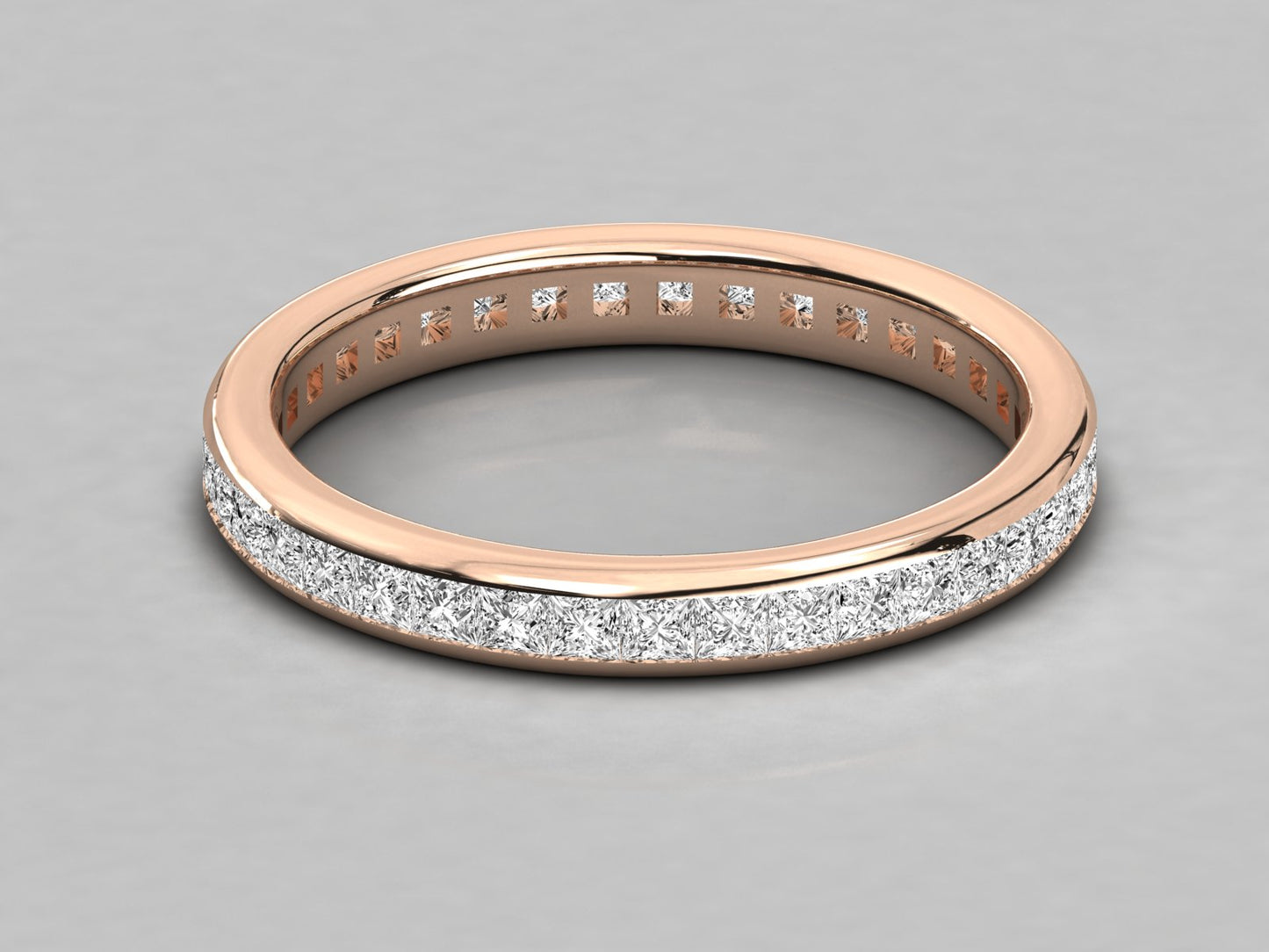 Princess Channel Diamond Eternity Ring
