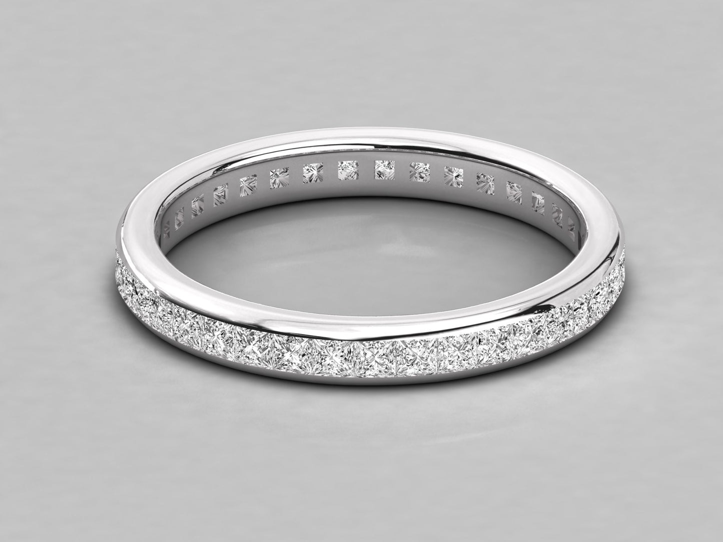 Princess Channel Diamond Eternity Ring
