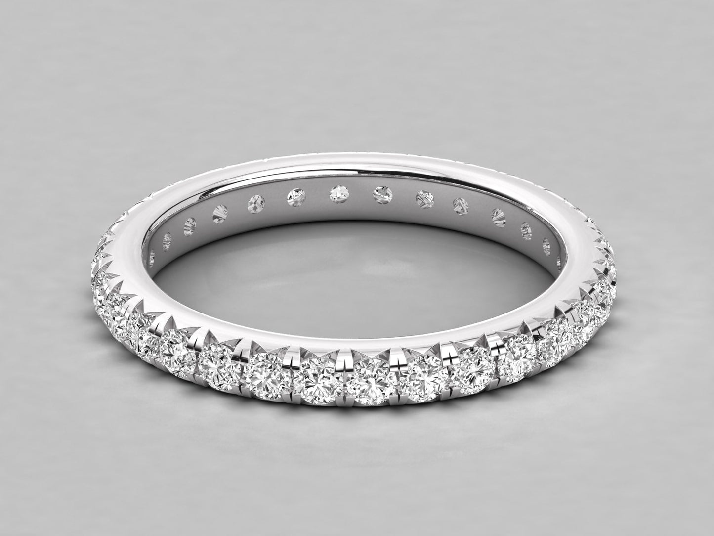 Round Diamond Eternity Ring