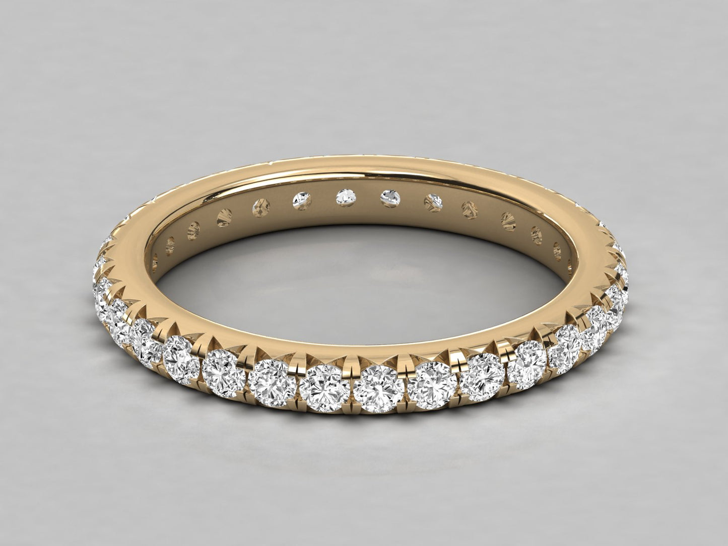 Round Diamond Eternity Ring