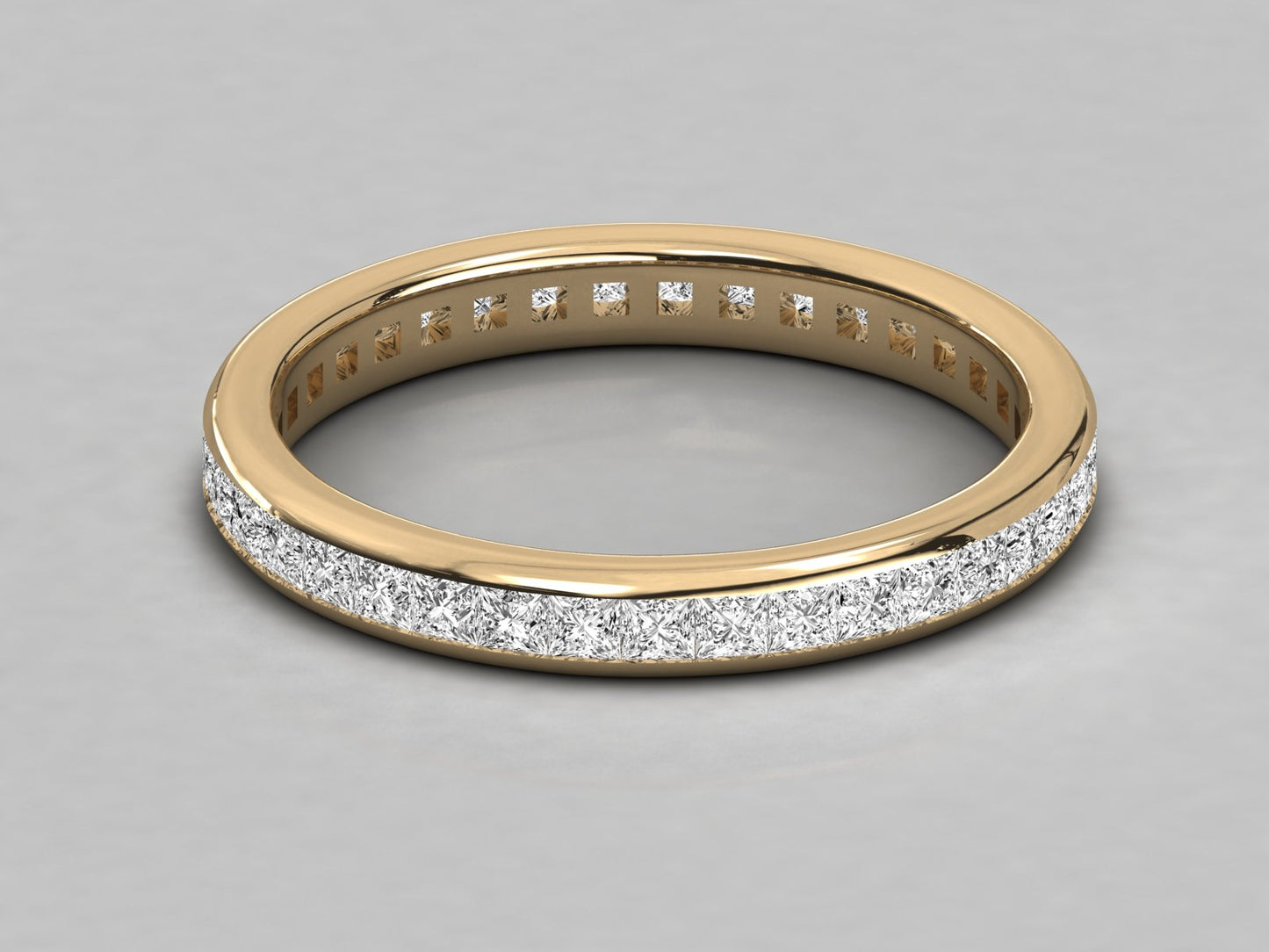 Princess Channel Diamond Eternity Ring