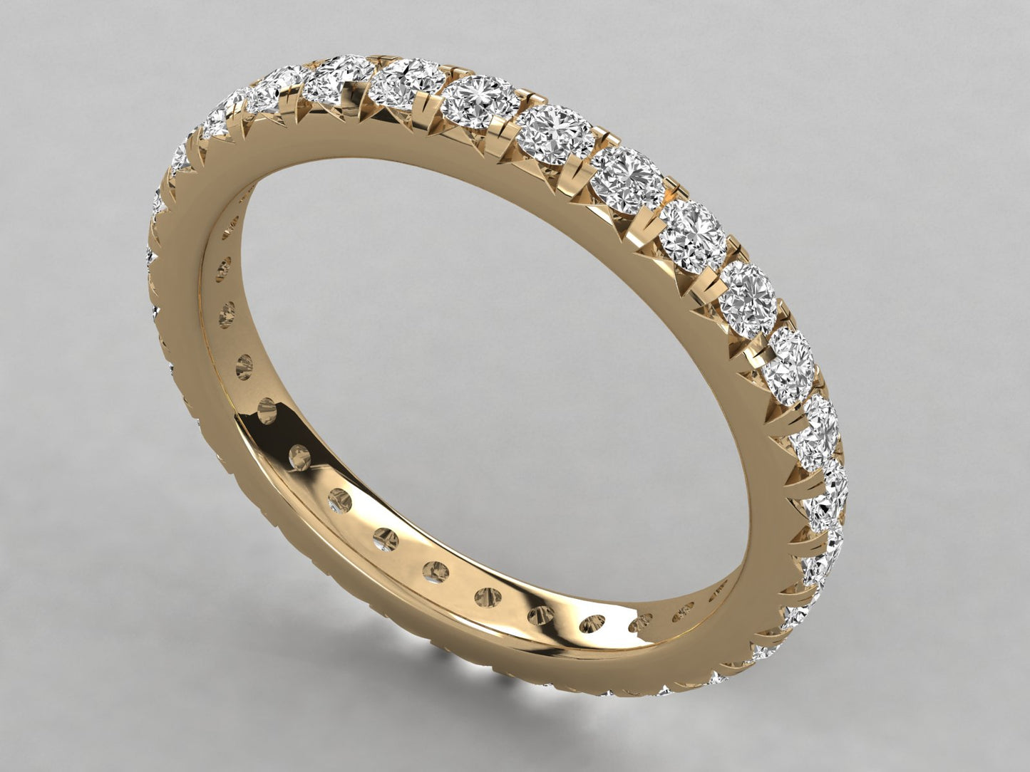 Round Diamond Eternity Ring
