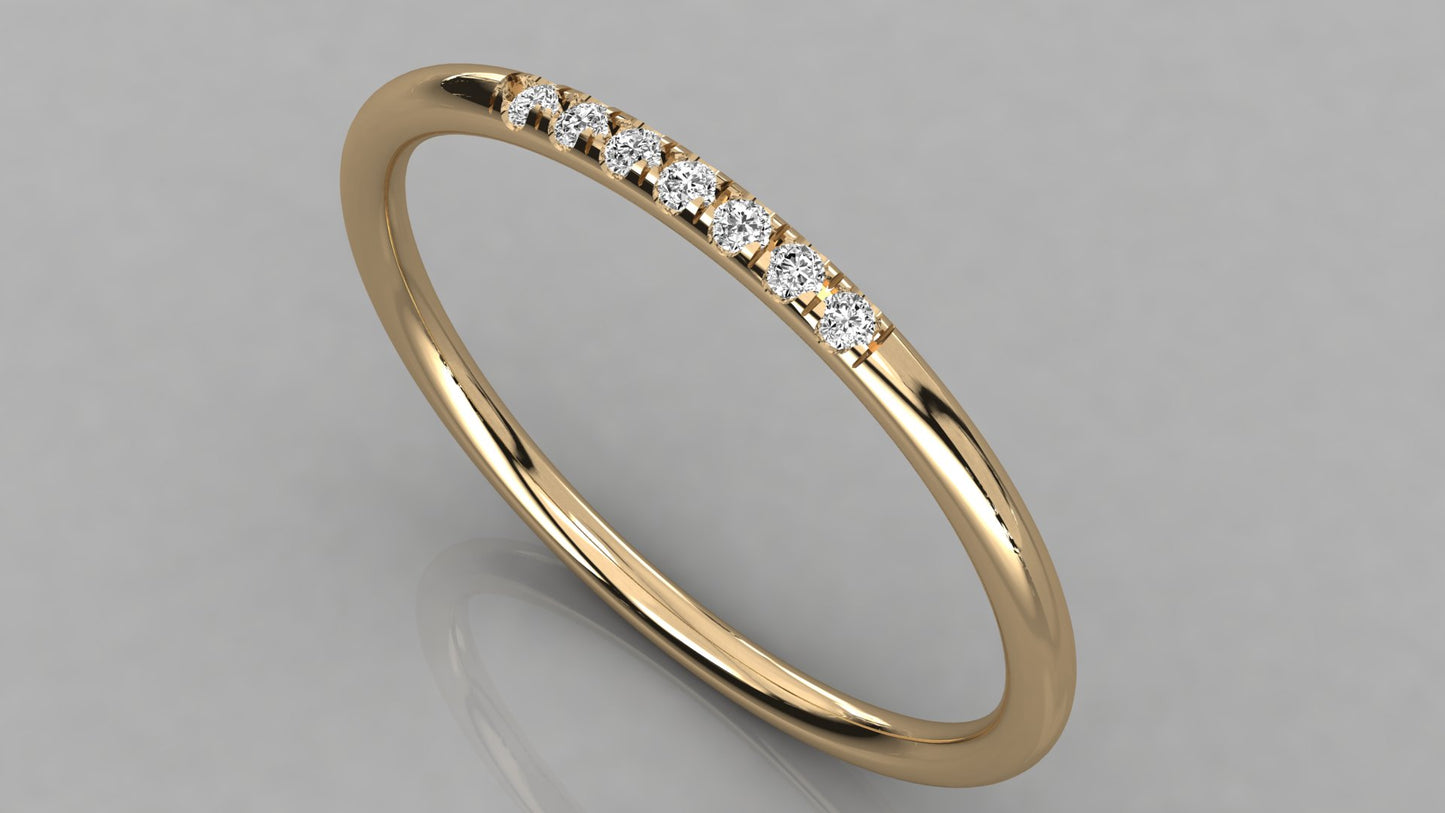 Stack Diamond Ring