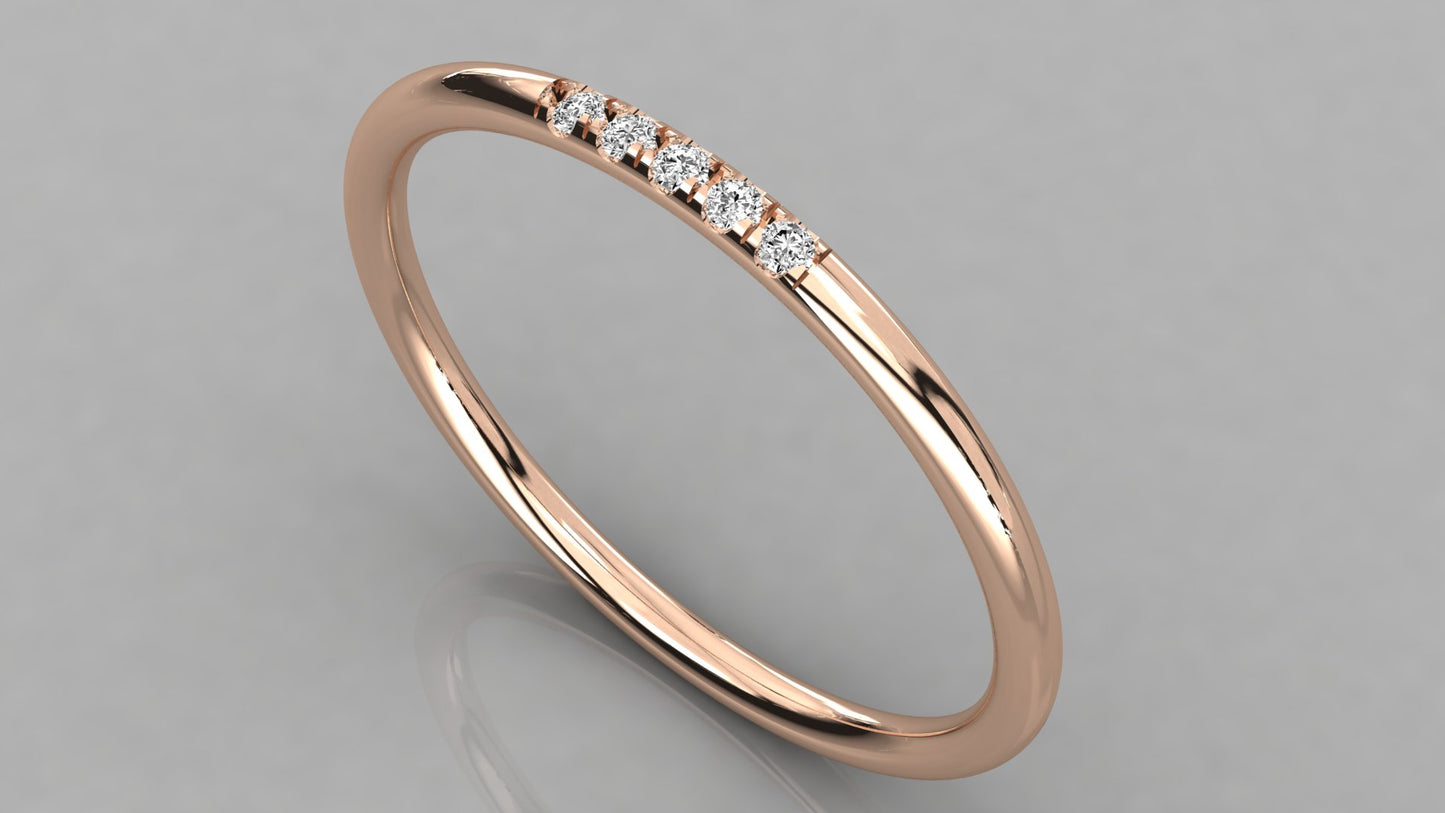 Stack Diamond Ring