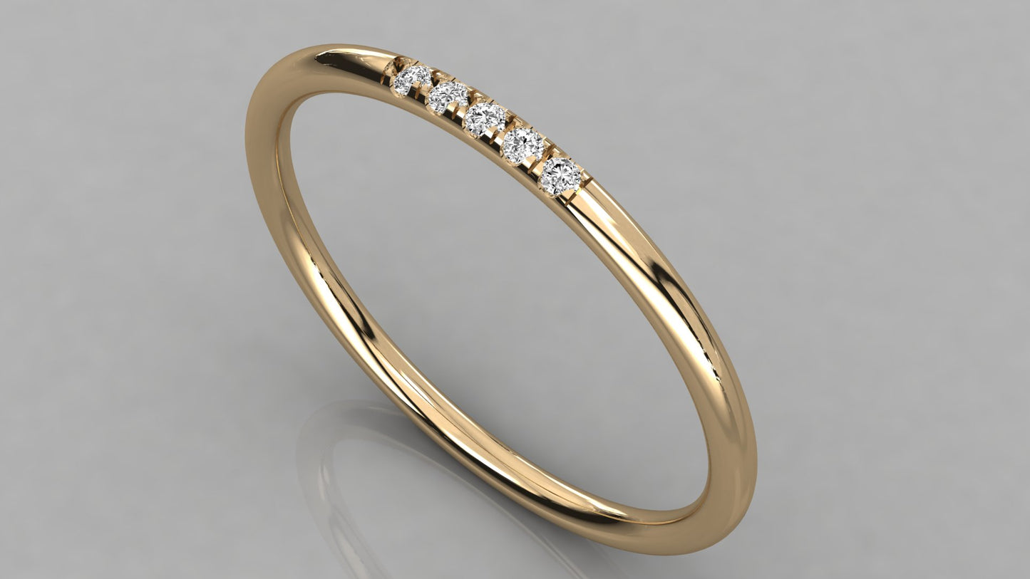 Stack Diamond Ring