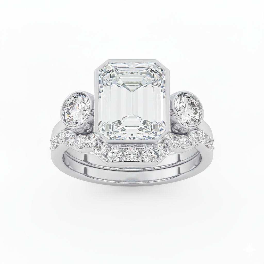 Amanda Engagement Ring Set