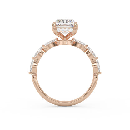 Rose Engagement Ring