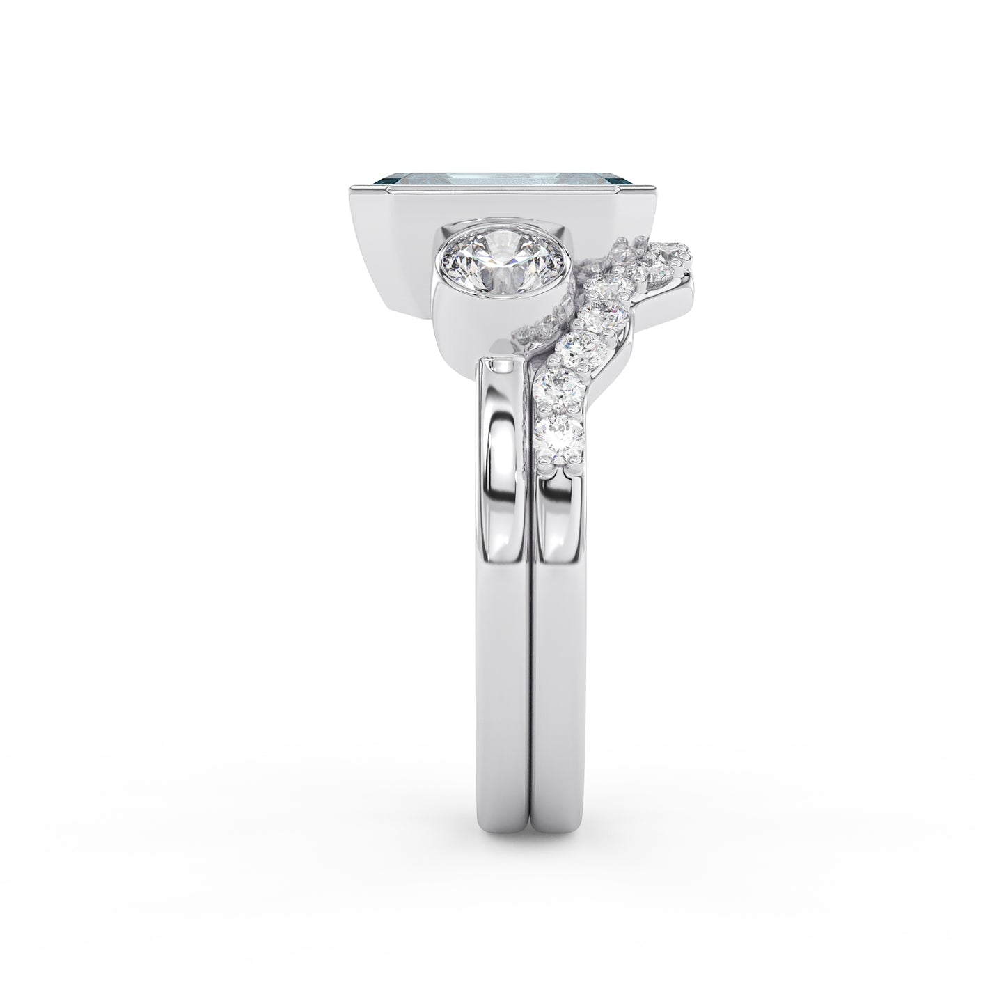 Amanda Engagement Ring Set