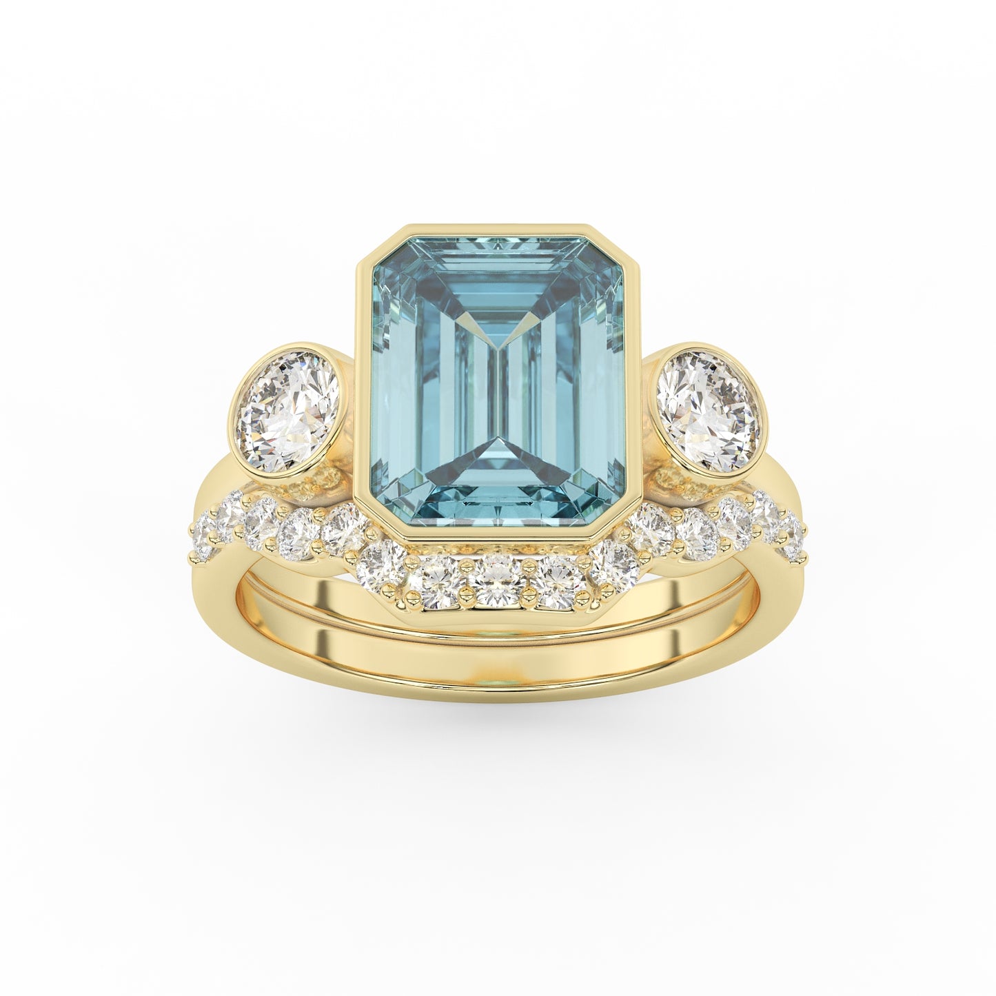 Amanda Engagement Ring Set