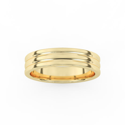 Zain Wedding Band 5mm