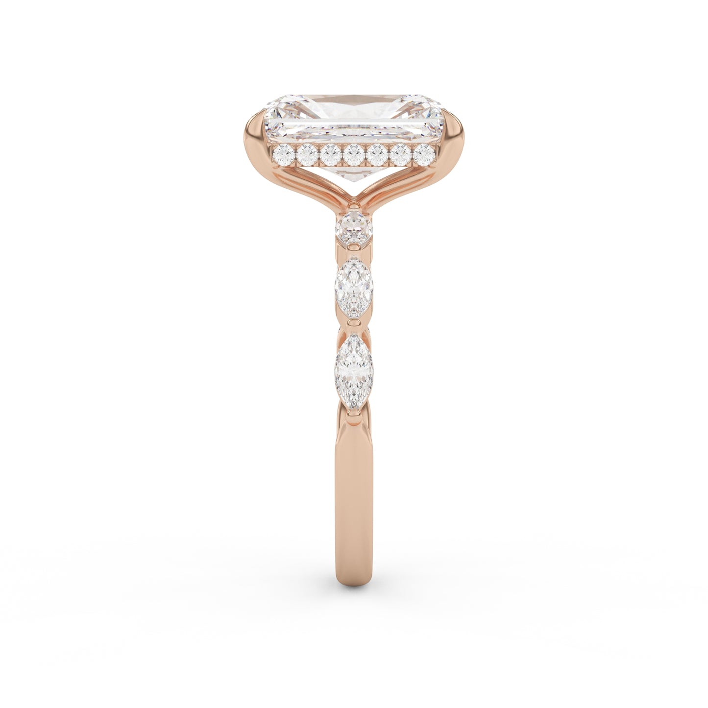 Rose Engagement Ring