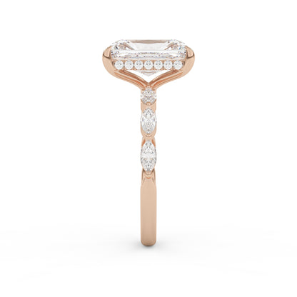 Rose Engagement Ring