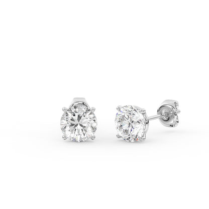 Martini Stud Diamond Earrings 1.0cttw