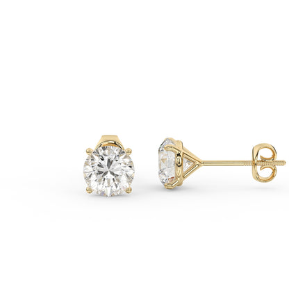 Martini Stud Diamond Earrings 1.0cttw